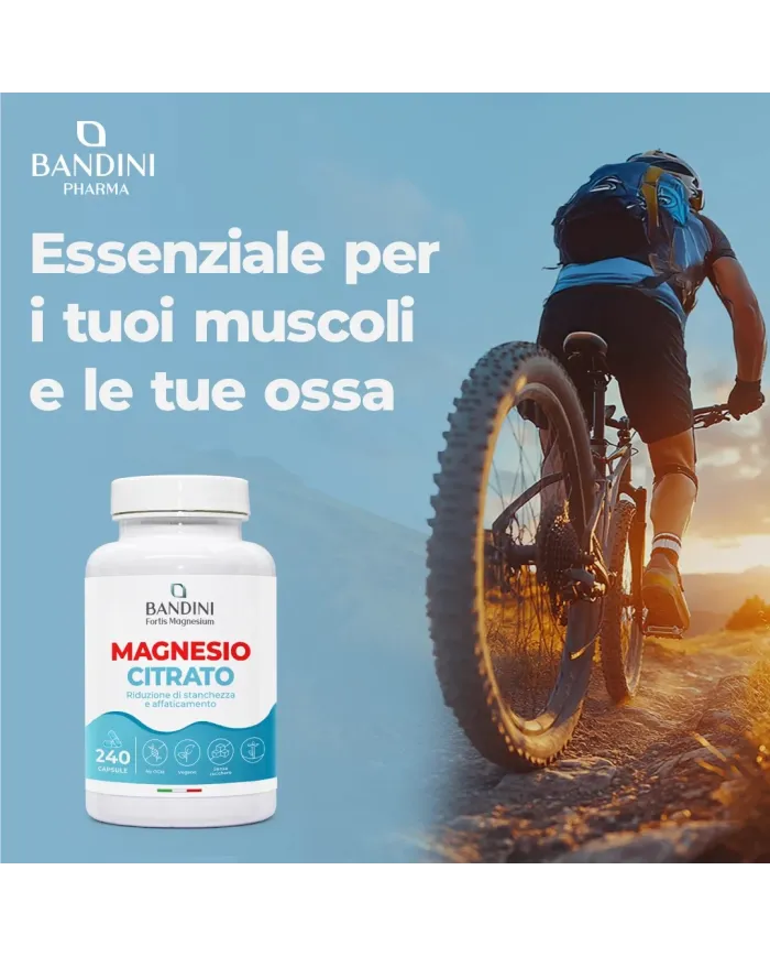 Magnesio Citrato - 240 capsule